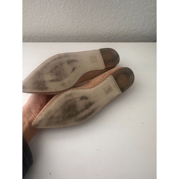J Crew Harper Scalloped Suede Flats Size 10.5 - Picture 7 of 7